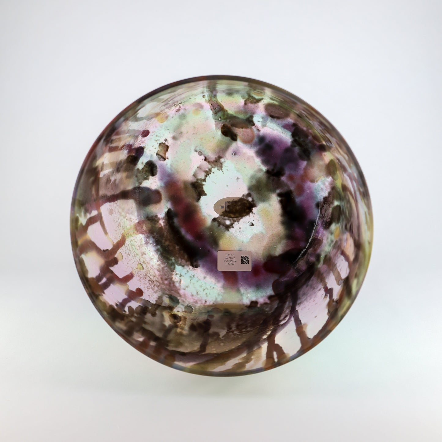 10" B-5 Super 7, Platinum Crystal Tones® Alchemy Crystal Singing Bowl