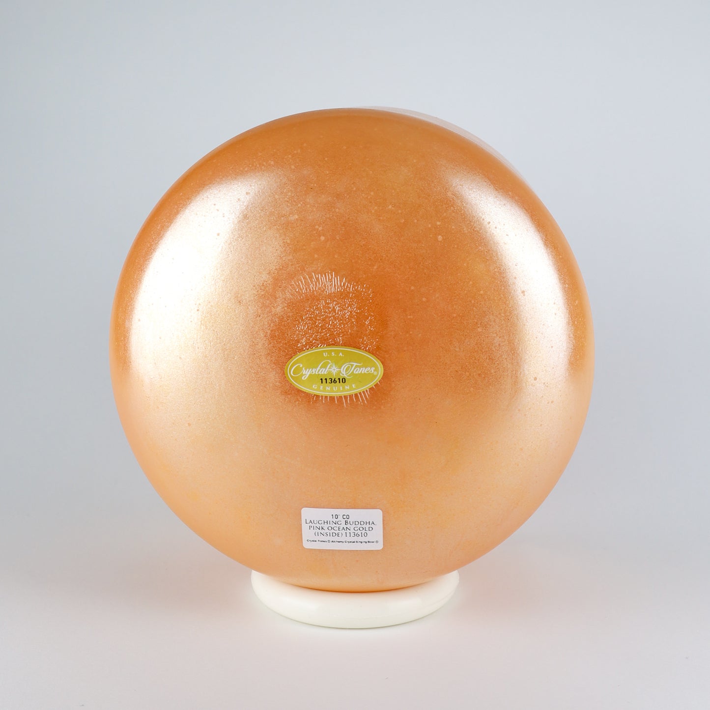 10" C0 Laughing Buddha, Pink Ocean Gold (Inside)