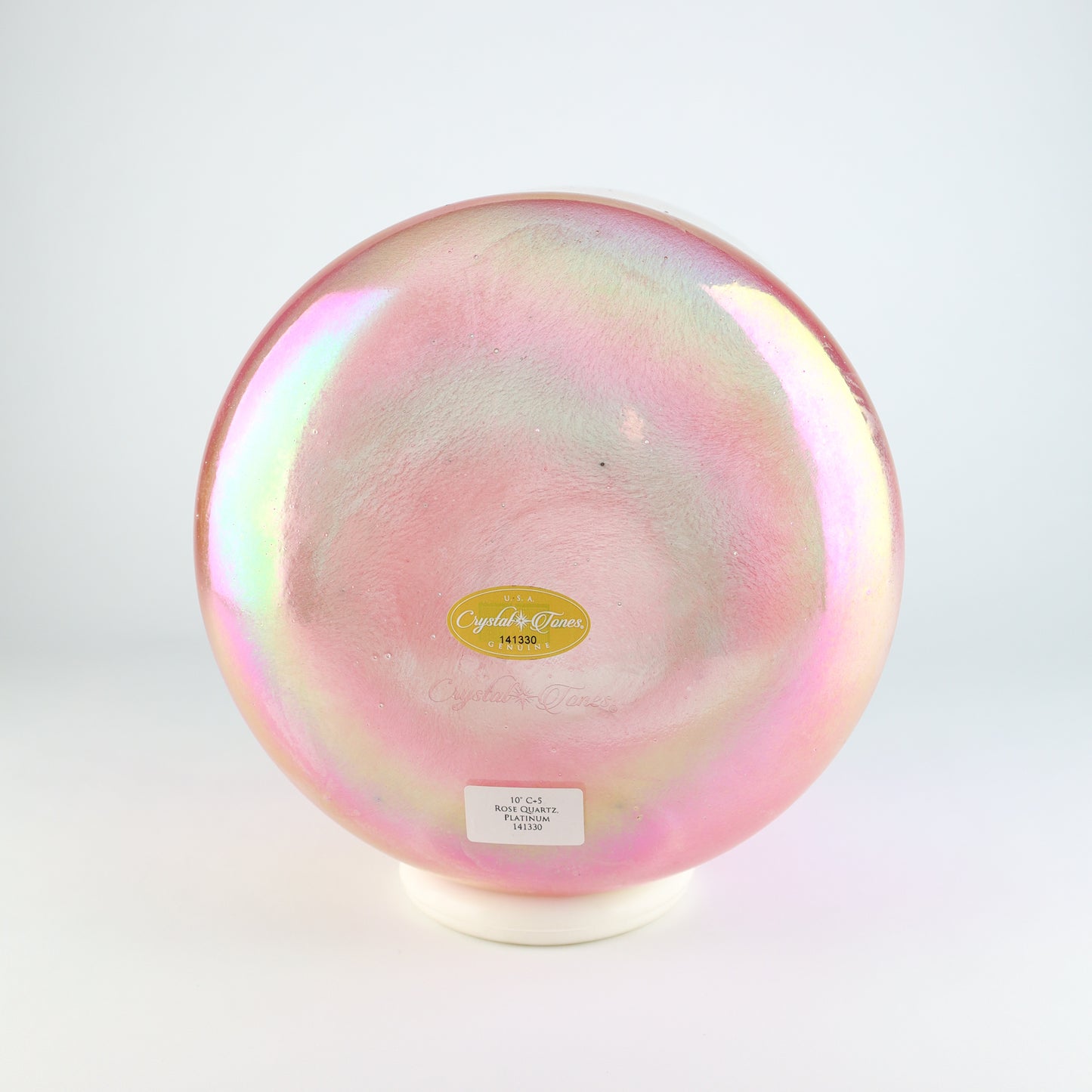 10" C+5 Rose Quartz, Platinum Crystal Tones® Alchemy Crystal Singing Bowl®