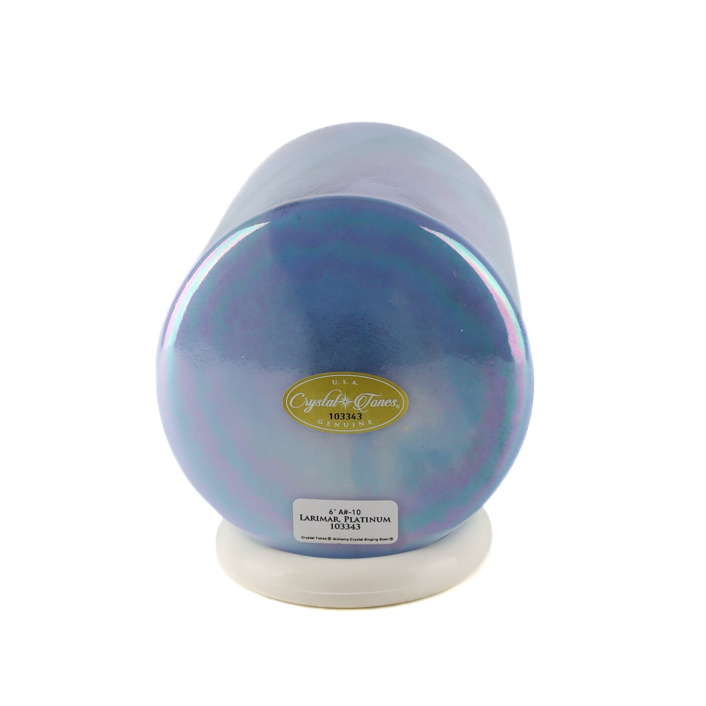 6" A#-10 Larimar, Platinum