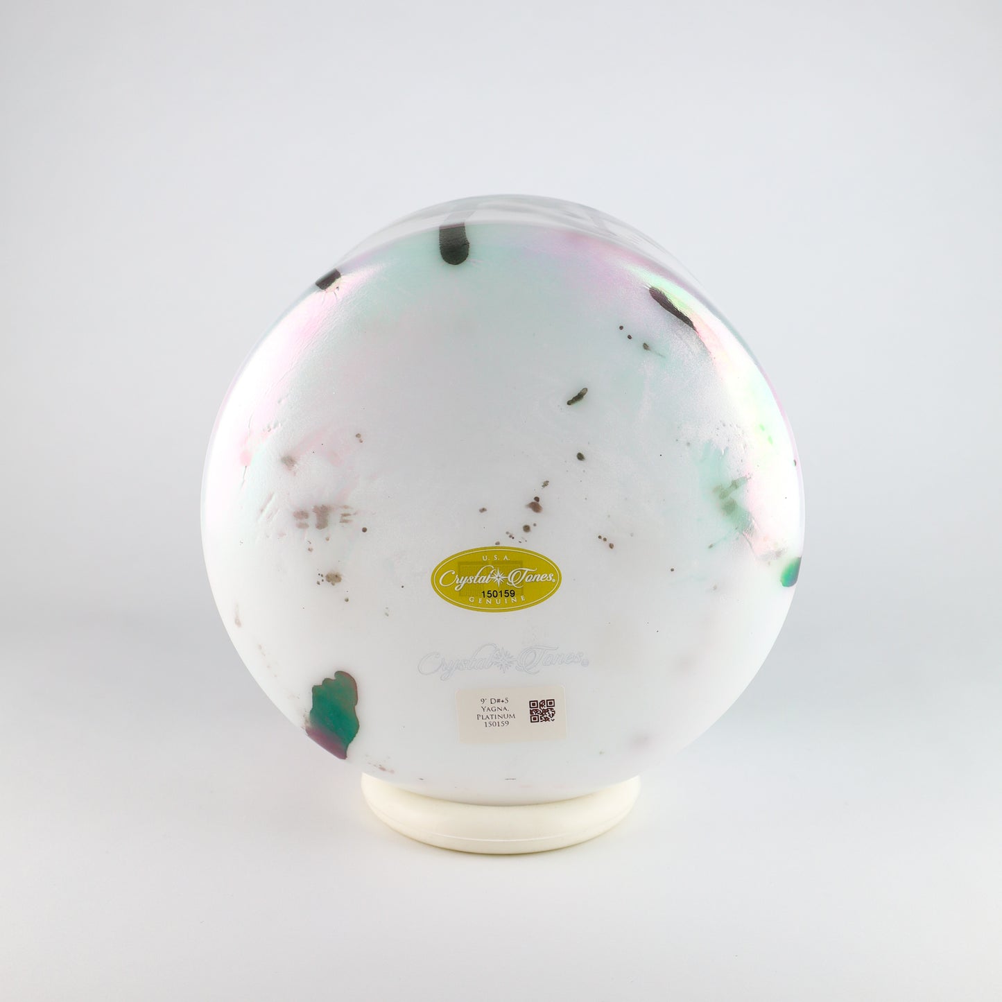 9" D#+5 Yagna, Platinum Crystal Tones® Alchemy Crystal Singing Bowl®