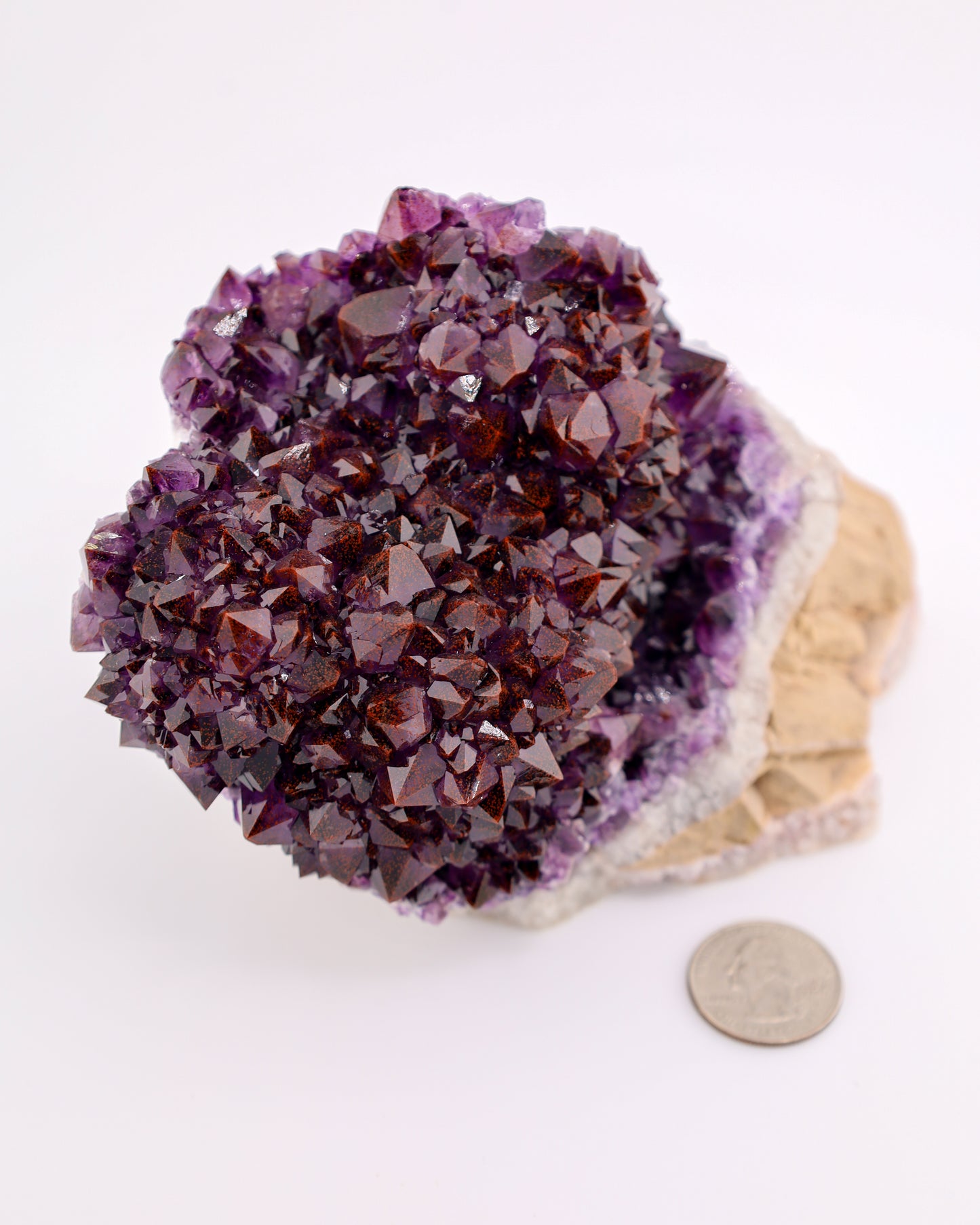 Thunder Bay Amethyst with Hematite