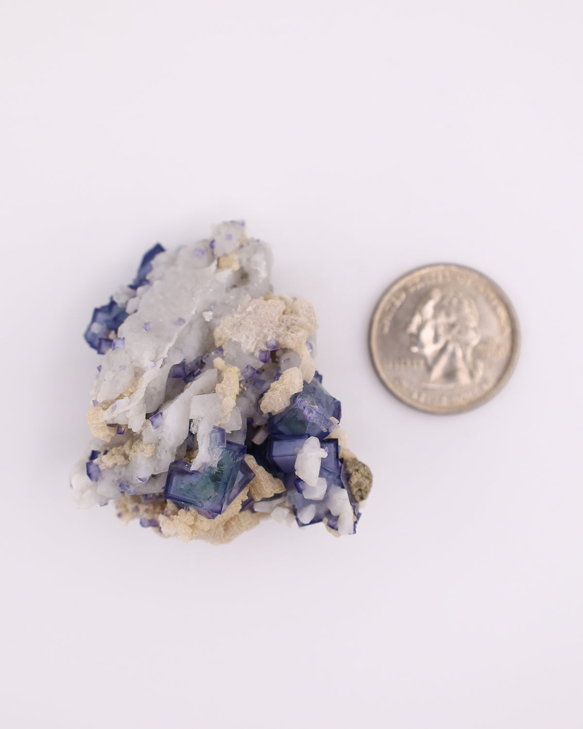 Blue Green Porcelain Fluorite
