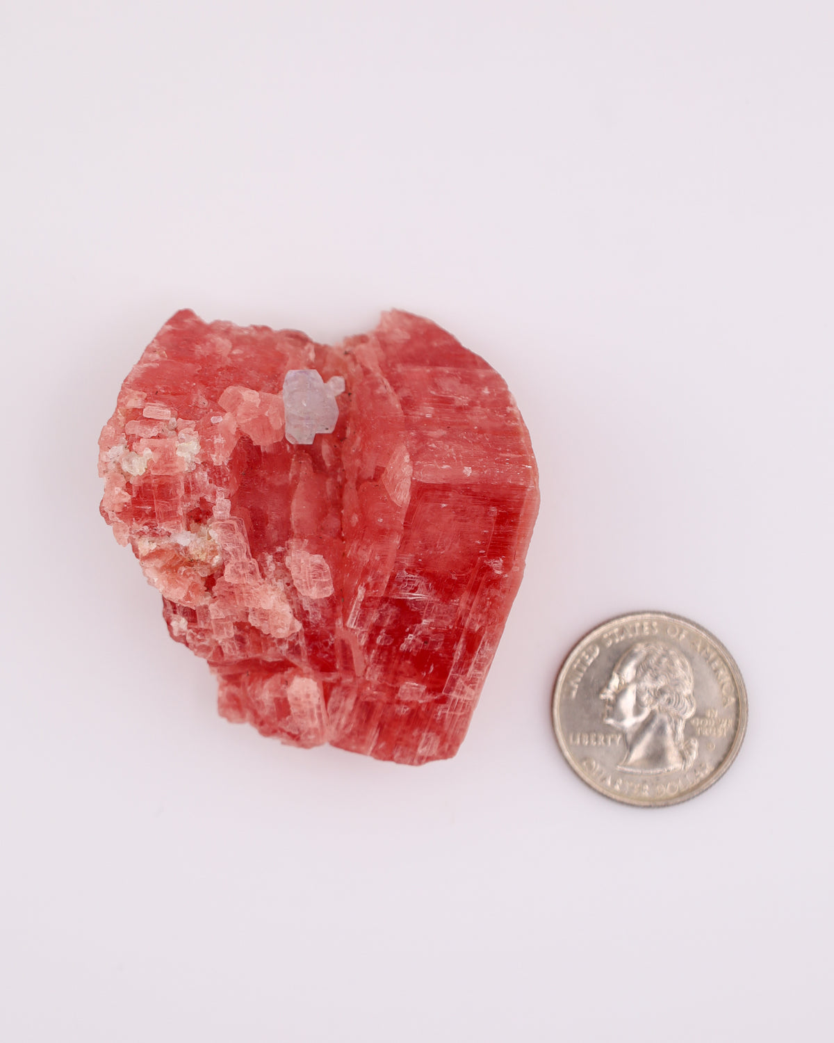 Rhodochrosite with Calcite