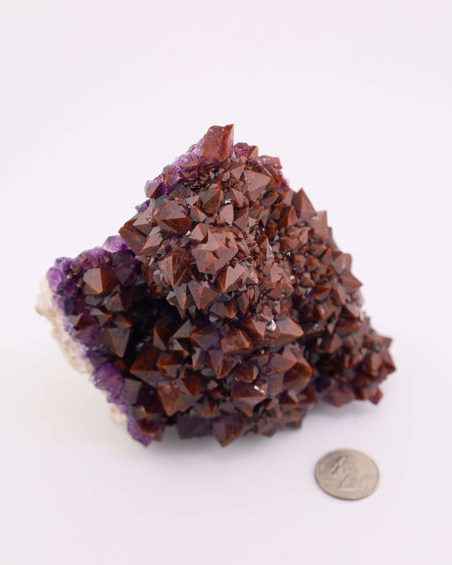 Thunder Bay Amethyst with Hematite