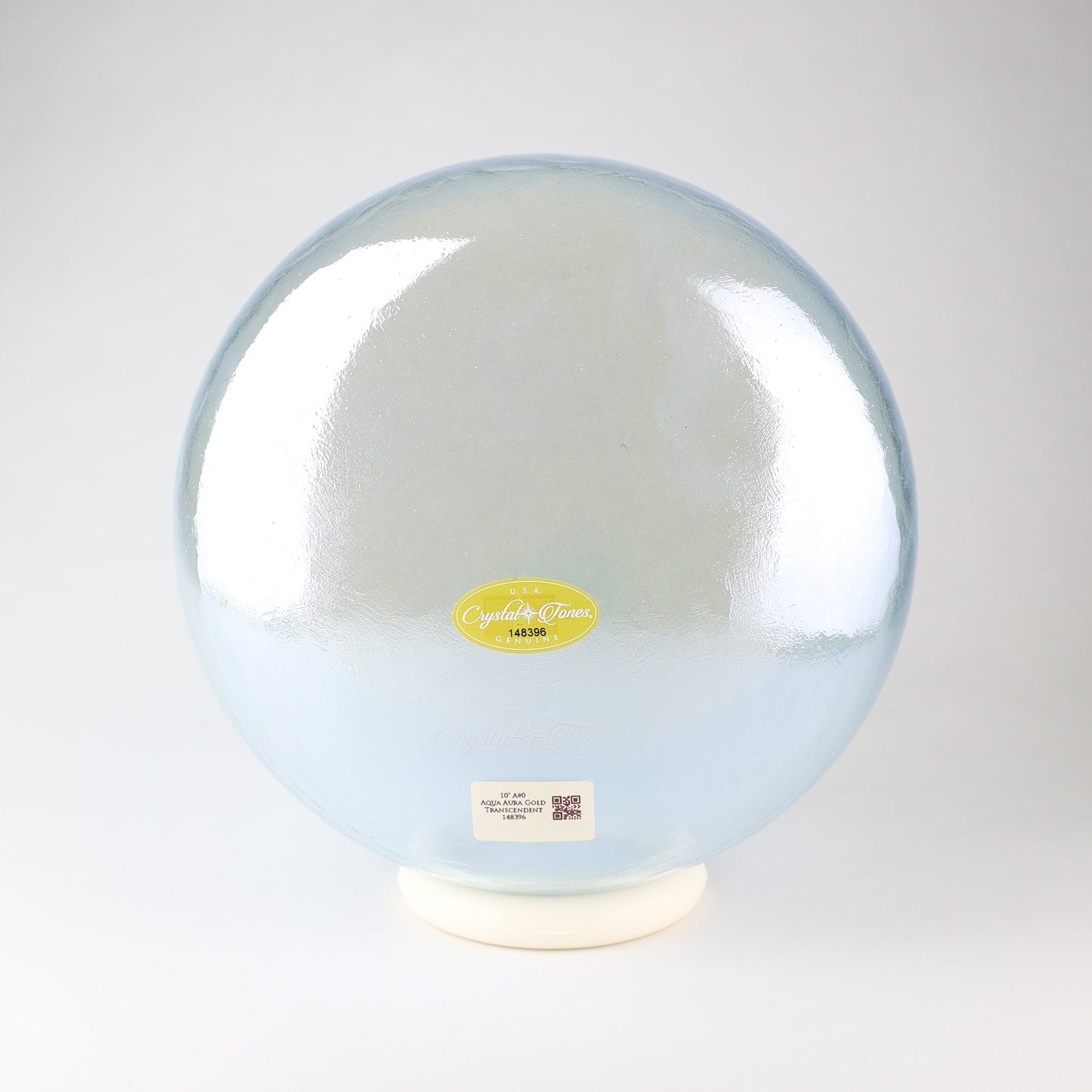 10" A#0 Aqua Aura Gold, Transcendent Crystal Tones® Alchemy Crystal Singing Bowl®