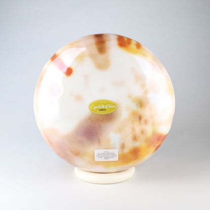 10" A+5 Mt. Shasta Serpentine, Sedona Red Rock, White Light Angel Gold, Celestial Rings, Transcendent Crystal Tones® Alchemy Crystal Singing Bowl®