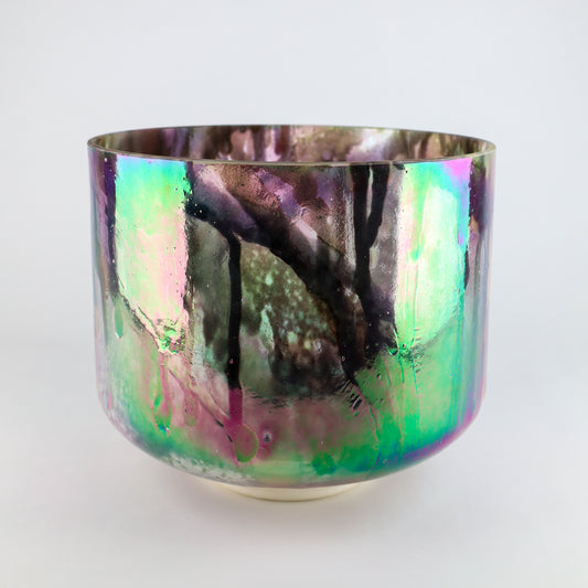 10" B-5 Super 7, Platinum Crystal Tones® Alchemy Crystal Singing Bowl