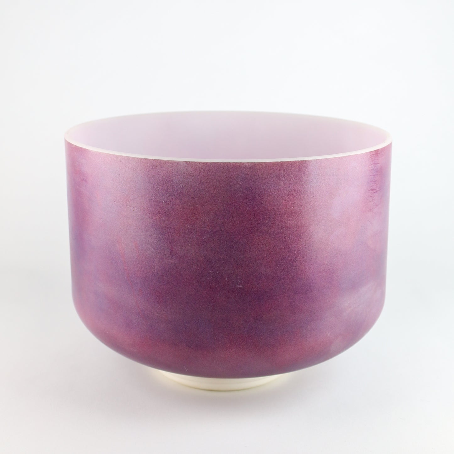 10" C0 Lavender Sunset Gold, Frosted Rim (Inside) Crystal Tones® Alchemy Crystal Singing Bowl