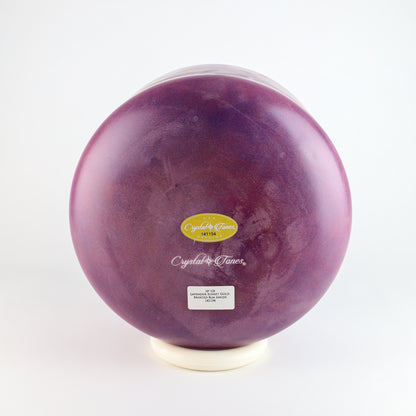 10" C0 Lavender Sunset Gold, Frosted Rim (Inside) Crystal Tones® Alchemy Crystal Singing Bowl