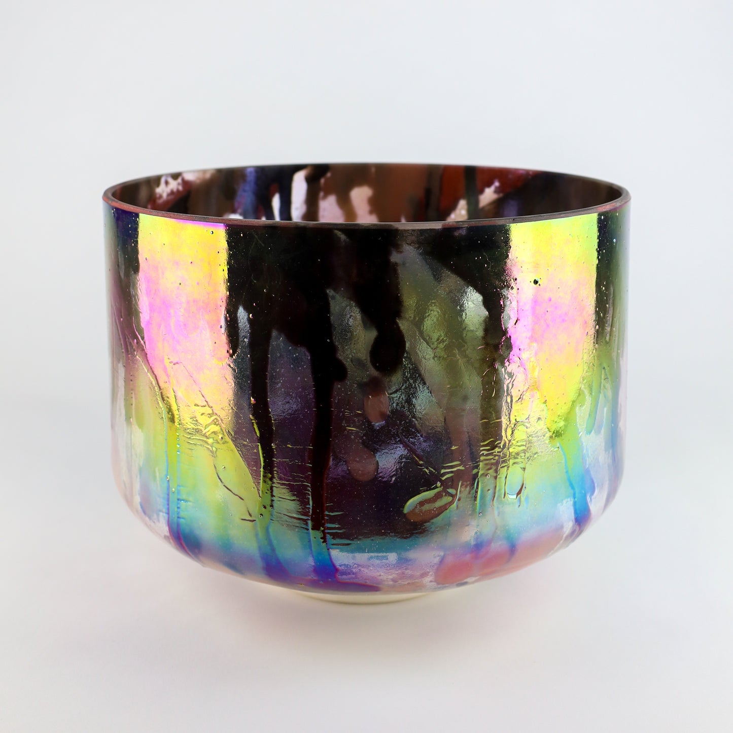 10" C#+5 Super 7, Platinum Crystal Tones® Alchemy Crystal Singing Bowl