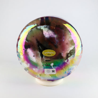 10" C#+5 Super 7, Platinum Crystal Tones® Alchemy Crystal Singing Bowl