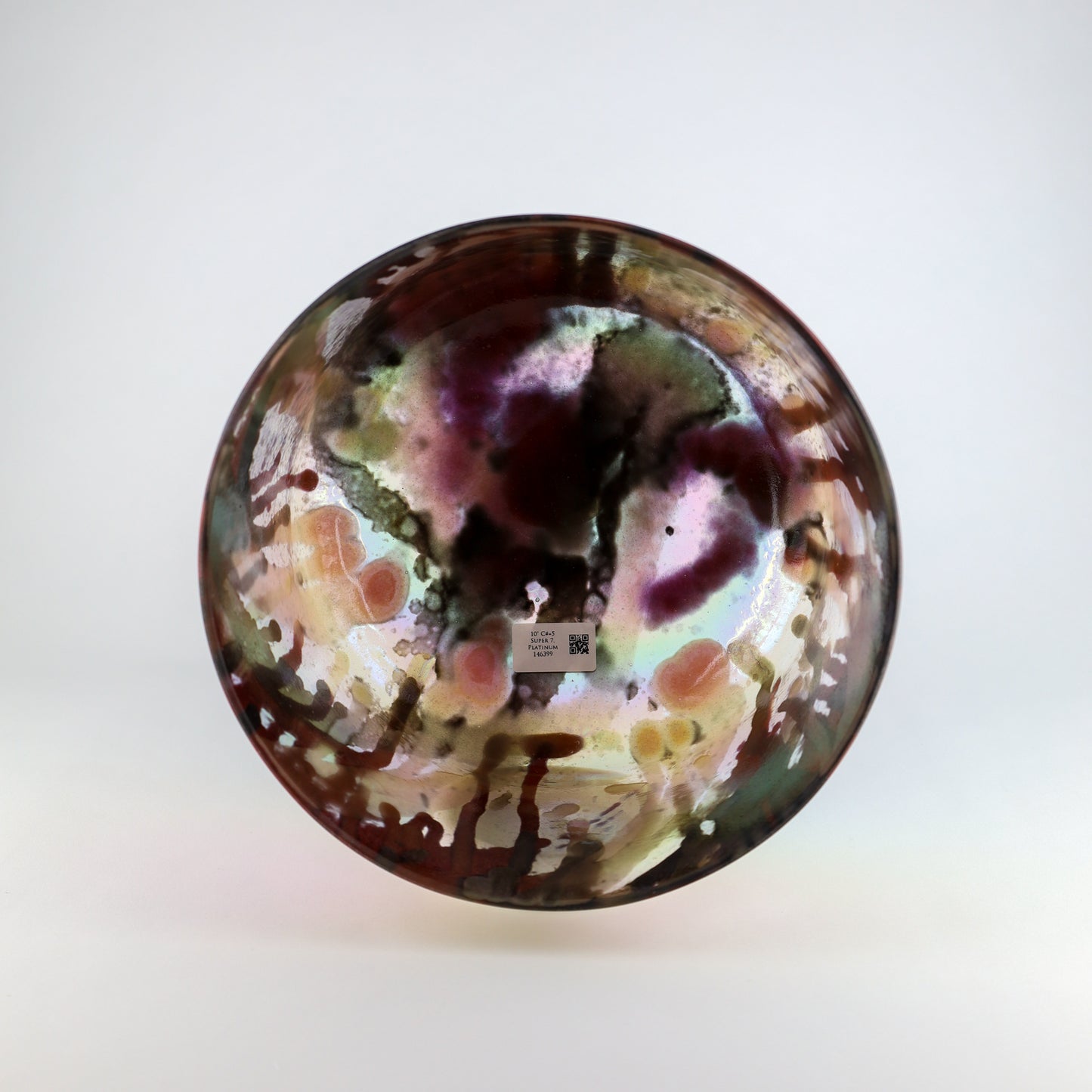 10" C#+5 Super 7, Platinum Crystal Tones® Alchemy Crystal Singing Bowl