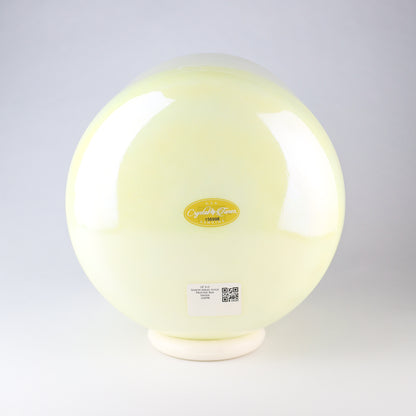 10" F+5 Lemon Angel Gold, Frosted Rim (Inside) Crystal Tones® Alchemy Crystal Singing Bowl®