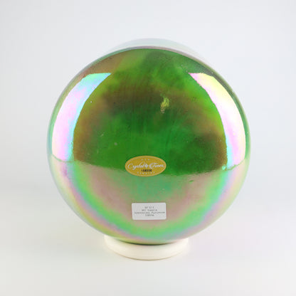 10" G-5 Mt. Shasta Serpentine, Platinum Crystal Tones® Alchemy Crystal Singing Bowl®