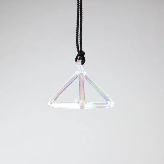 2" A-10 Platinum Crystal Tones® Alchemy Crystal Pyramid