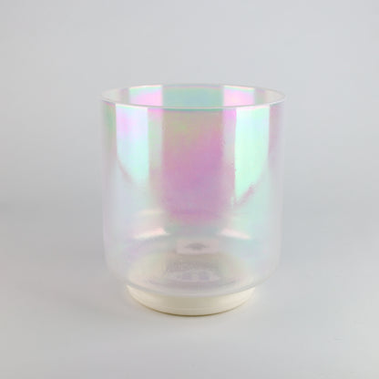 6" B-5 Platinum Transcendent Crystal Tones® Alchemy Crystal Singing Bowl®