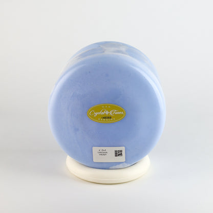 6" D+5 Larimar Crystal Tones® Alchemy Crystal Singing Bowl®