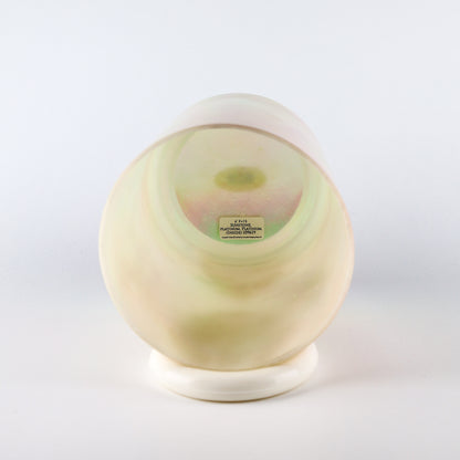 6" F+15 Sunstone, Platinum, Platinum (Inside) Crystal Tones® Alchemy Crystal Singing Bowl®