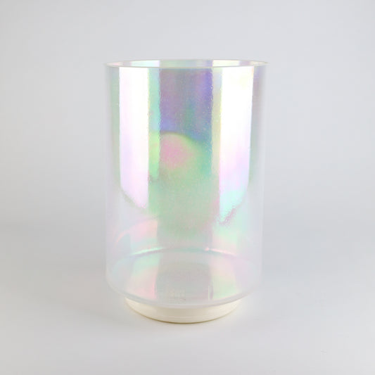 6" G-20 Apophyllite, Platinum Crystal Tones® Alchemy Crystal Singing Bowl®