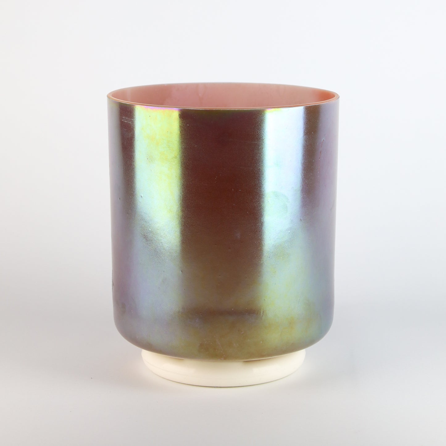 6" G+5 Rose Quartz, Ocean Gold Crystal Tones® Alchemy Crystal Singing Bowl®