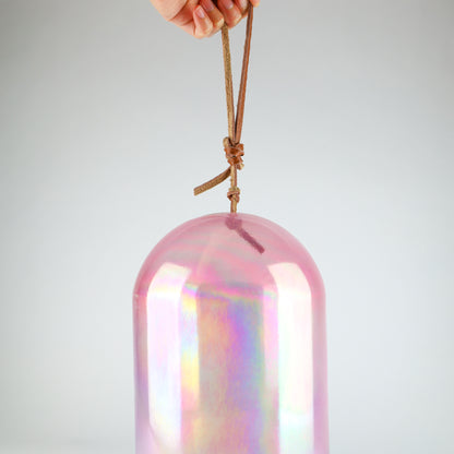 7" E0 Violet Flame Aura, Round Bottom, Morph Crystal Tones® Alchemy Crystal Singing Bowl®