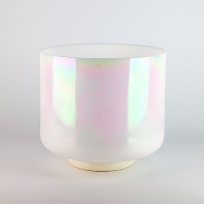 8" F-5 Mother of Platinum Crystal Tones® Alchemy Crystal Singing Bowl®