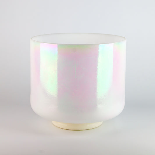 8" F-5 Mother of Platinum Crystal Tones® Alchemy Crystal Singing Bowl®