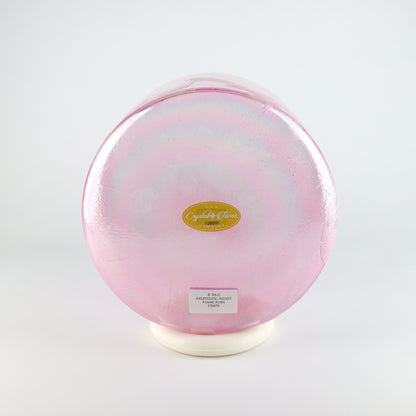 8" F#+5 Azeztulite, Violet Flame Aura Crystal Tones® Alchemy Crystal Singing Bowl®