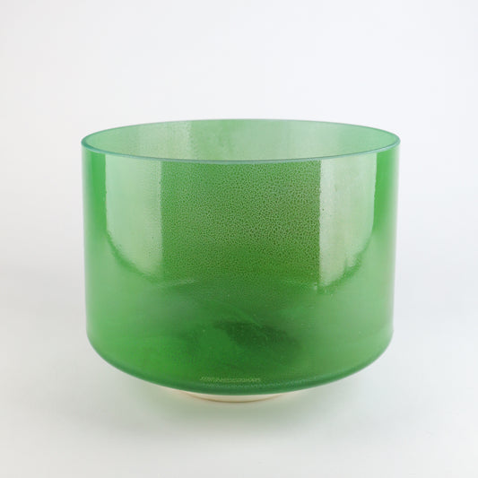 9" D+10 Malachite Crystal Tones® Alchemy Crystal Singing Bowl®