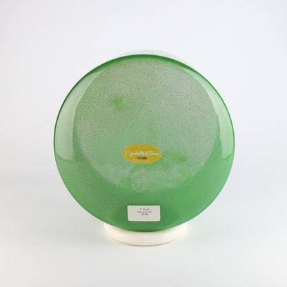 9" D+10 Malachite Crystal Tones® Alchemy Crystal Singing Bowl®