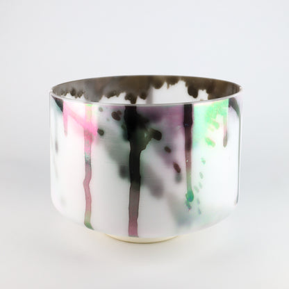 9" D#+5 Yagna, Platinum Crystal Tones® Alchemy Crystal Singing Bowl®