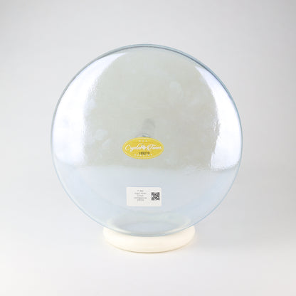 9" F#0 Aqua Aura Gold, Mushroom Crystal Tones® Alchemy Crystal Singing Bowl®