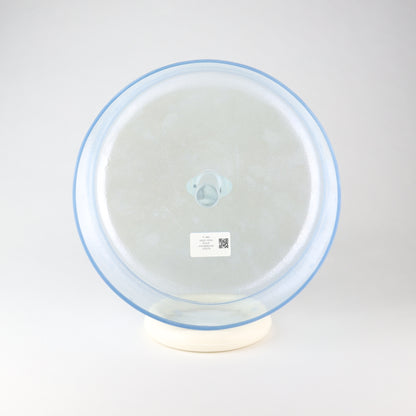 9" F#0 Aqua Aura Gold, Mushroom Crystal Tones® Alchemy Crystal Singing Bowl®