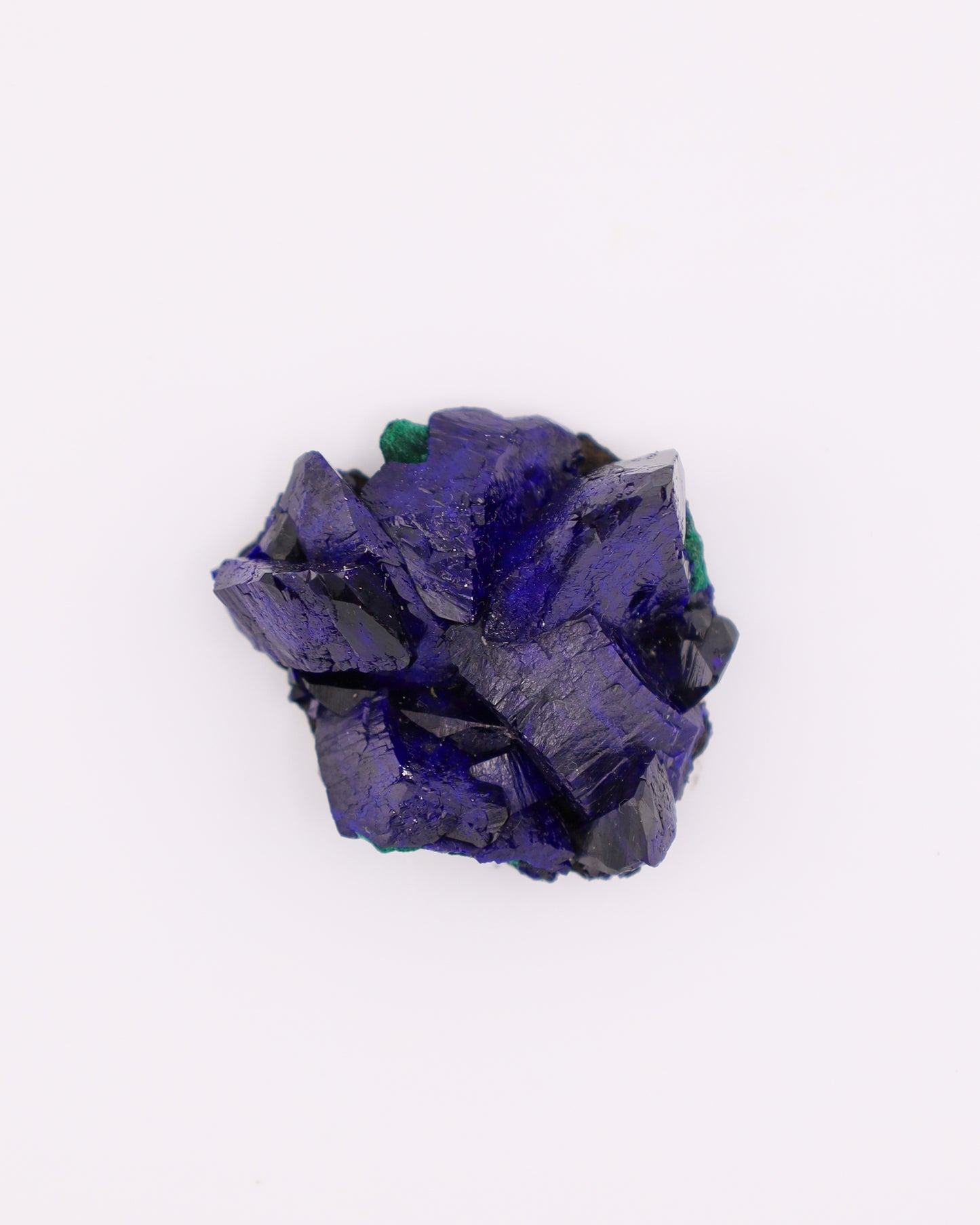 Azurite with Malachite