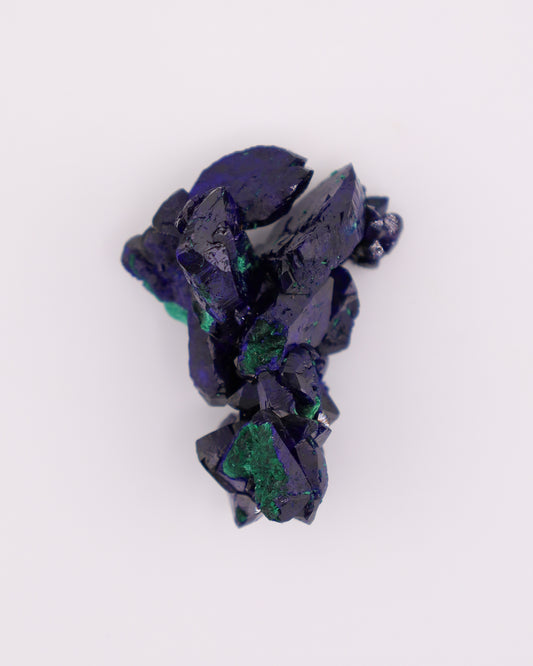 Azurite with Velvet Malachite