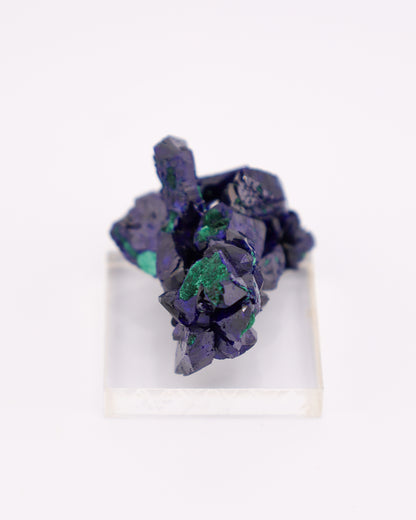 Azurite with Velvet Malachite