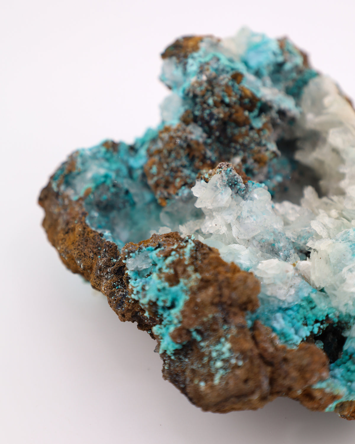 Chrysocolla & Calcite