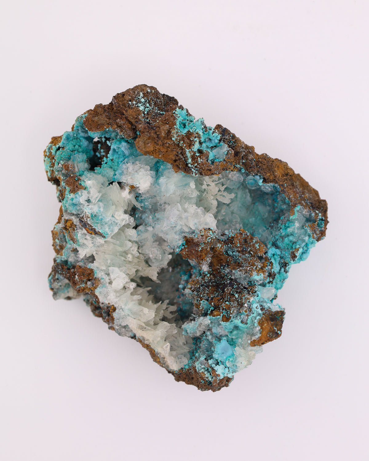 Chrysocolla & Calcite