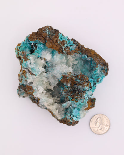 Chrysocolla & Calcite