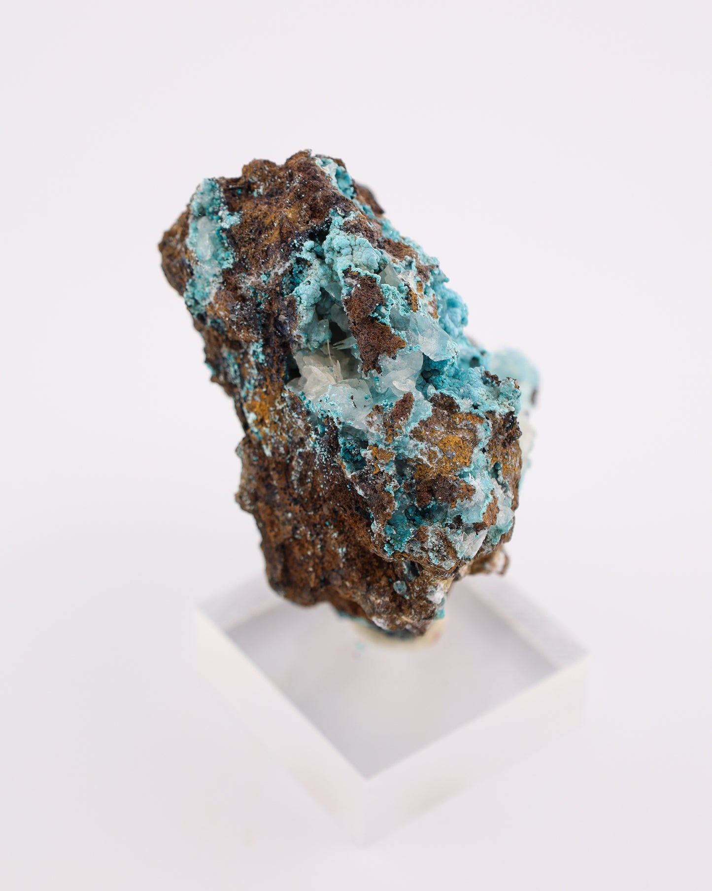Chrysocolla & Calcite