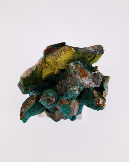Chrysocolla on Quartz