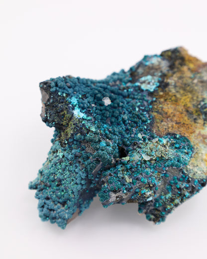Chrysocolla on Quartz