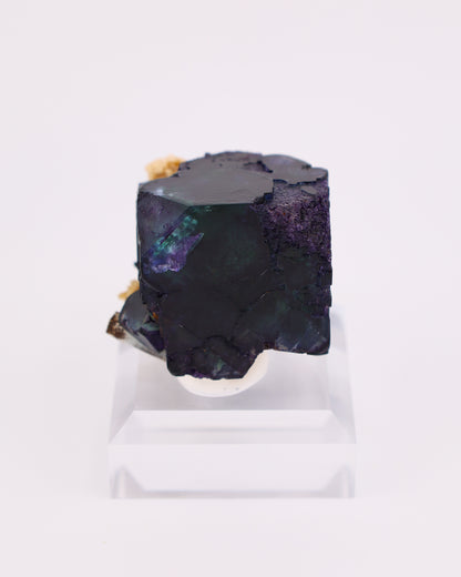 Namibian Fluorite with Aquamarine Beryl