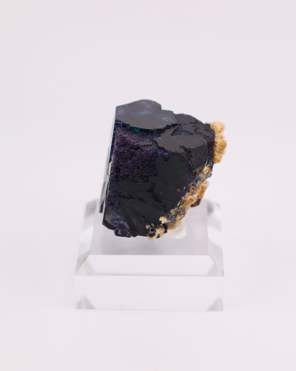 Namibian Fluorite with Aquamarine Beryl