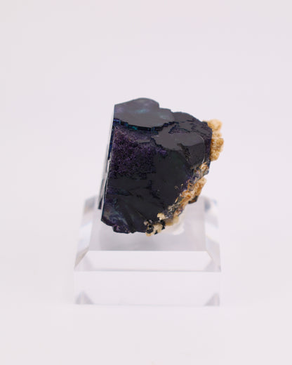 Namibian Fluorite with Aquamarine Beryl