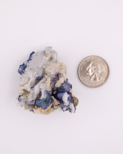 Blue Green Porcelain Fluorite
