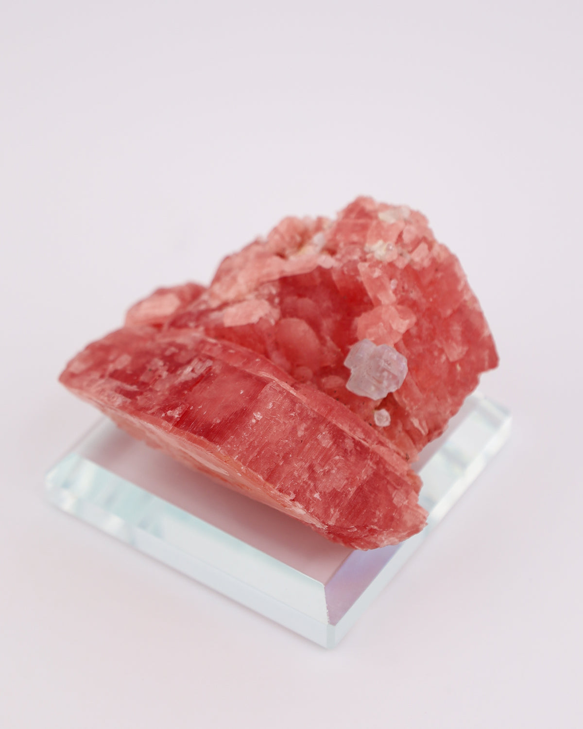 Rhodochrosite with Calcite