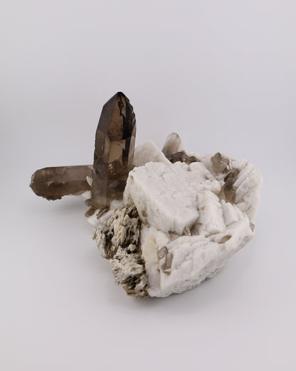 Smoky Quartz with Muscovite