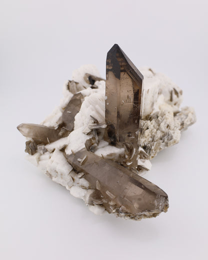 Smoky Quartz with Muscovite